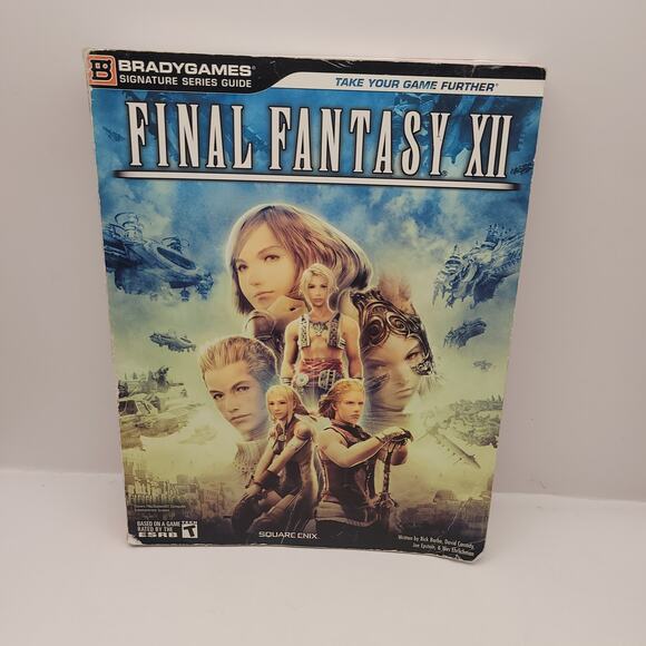 Brady Games Lot of 2 Guides Final Fantasy XII Soul Calibur IV - Picture 3 of 9